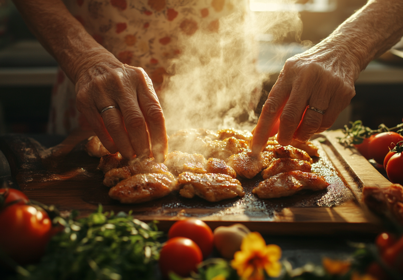 Елегантний стіл зі здоровою їжею